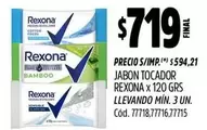 Rexona - JABON TOCADOR