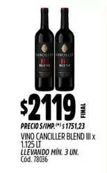 Canciller - BLEND III