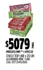 Topline - CHICLE  x 20 UN