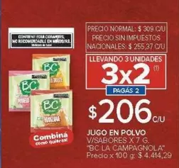 BC - JUGO EN POLVO