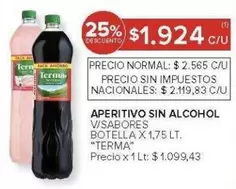 Terma - APERITIVO SIN ALCOHOL