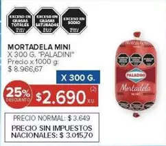 Paladini - MORTADELA MINI