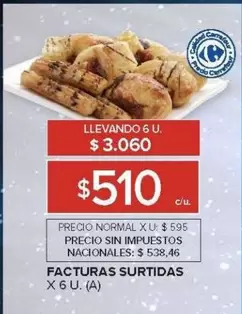 X$ - FACTURAS SURTIDAS
