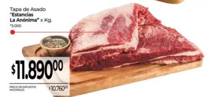 X$ - Tapa de Asado