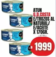 X$ - ATUN E/TROZOS AL NATURAL/E/ACEITE