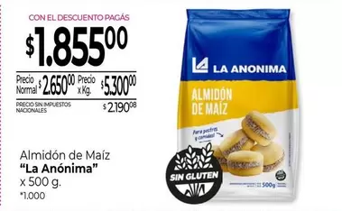 La Anónima - Almidón de Maíz