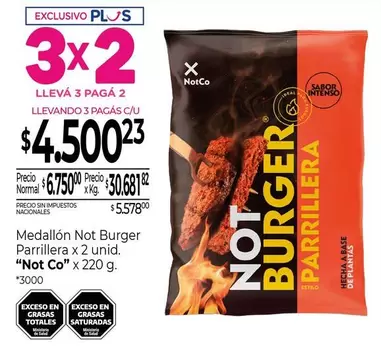 X$ - Not Burger Parrillera