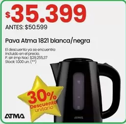 Atma - 1821 blanca/negra