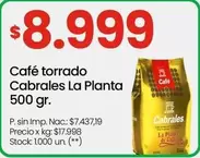 Cabrales - Café torrado  La Planta