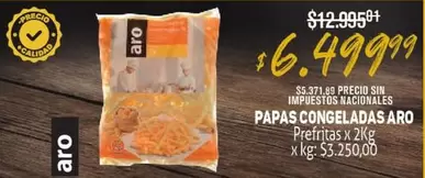 Aro - PAPAS CONGELADAS