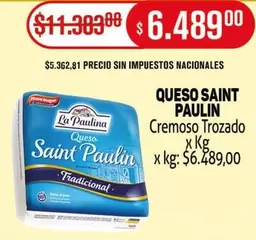 La paulina - SAINT PAULIN
