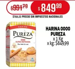 Pureza - HARINA 0000