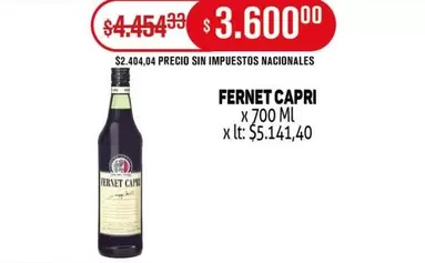 Capri - FERNET CAPRI