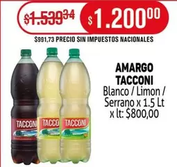 Tacconi - AMARGO