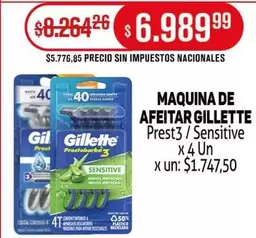 Gillette - Prest3/ Sensitive