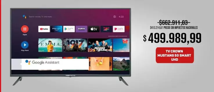 Crown - MUSTANG 55 SMART UHD