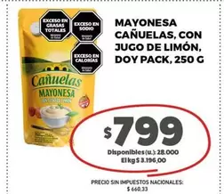 cañuelas - MAYONESA