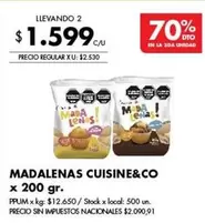X$ - MADALENAS CUISINE&CO