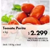 X$ - Tomate Perita