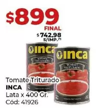 Inca - Tomate Triturado