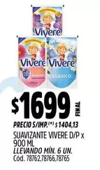 Vivere - SUAVIZANTE D/P
