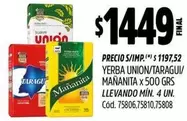 Unión - YERBA /TARAGUI/MAÑANITA