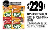 Tang - JUGOS EN POLVO