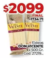 Don Vicente - Fideos