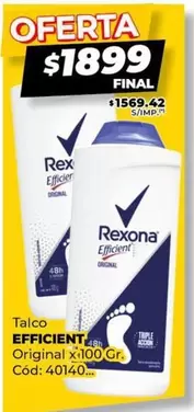 Rexona - EFFICIENT