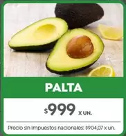X$ - PALTA