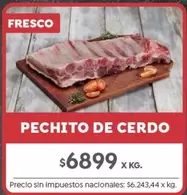 X$ - PECHITO DE CERDO