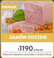 X$ - JAMÓN COCIDO