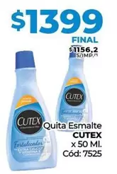 Cutex - Quita Esmalte