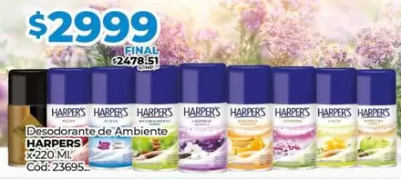 harper's - Desodorante de Ambiente