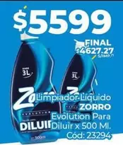 Zorro - Limpiador Líquido