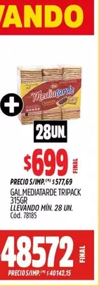 MEDIATARDE TRIPACK