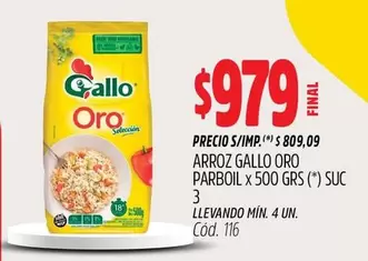 Gallo - ARROZ GALLO ORO