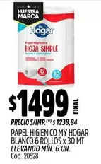 My Hogar - PAPEL HIGIENICO
