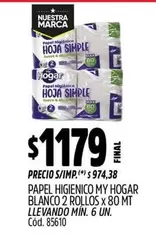 My Hogar - PAPEL HIGIENICO