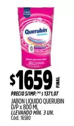 Querubin - JABON LIQUIDO
