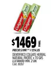 Colgate - HERBAL NATURAL PROTEC