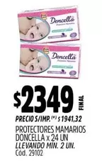 Doncella - PROTECTORES MAMARIOS