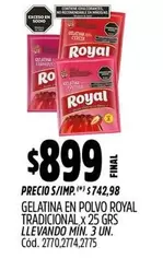 Royal - GELATINA EN POLVO TRADICIONAL