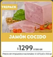 X$ - JAMÓN COCIDO