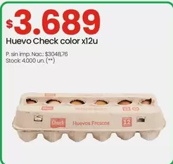 Huevo color