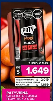 Patyviena - Salchicha Clasica 