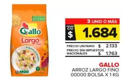 Gallo - Arroz Largo Fino 00000