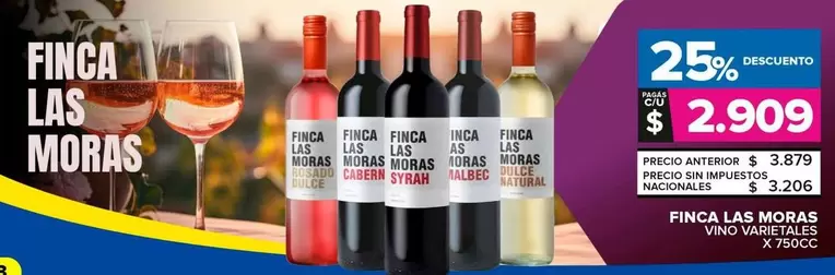 Finca Las Moras - Vino 