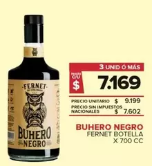 Buhero Negro - Fernet