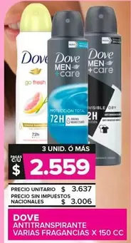 Dove - Antitranspirante